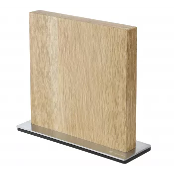 Magnetinis peilių laikiklis Zassenhaus, ąžuolo mediena, 9 x 28 cm (078084)