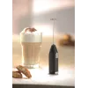 GEFU FINO Manual Milk Frother Black