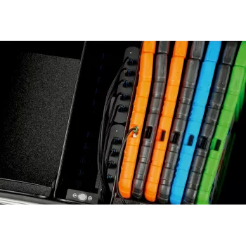 PARAT PARAPROJECT Case TC20 EDUCOVER+/KidsCover Įkrovimo vežimėlis (Juodas)