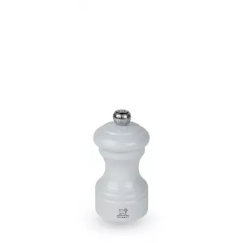 Peugeot Bistro pipirų malūnėlis 10 cm Pearl Grey dažytas buko medis