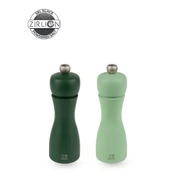 Peugeot Tahiti Pipirų ir druskos malūnėlių rinkinys 2 vnt 15 cm Žalias