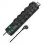 Brennenstuhl Primera-Line 10GN 2m Black Power Strip