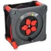 Brennenstuhl 9201500210 Laido būgnas 25m H05VV-F 3G1.5 4x Schuko IP44 1000/3500W