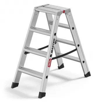 Hailo Master D100 2 x 5 pakopų dvipusės kopėčios