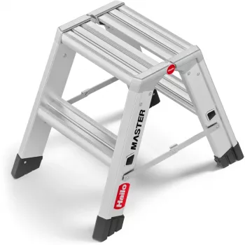 Hailo Master D80 2 x 2 pakopų dvišalė sulankstoma kopėtėlė