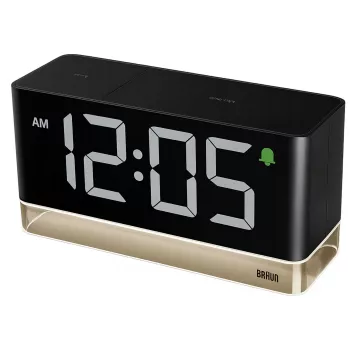 Braun BC 27 BEU Digital LED žadintuvas (67128) – juodas