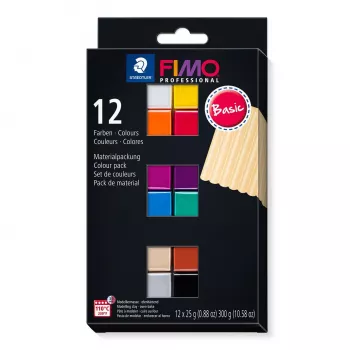 STAEDTLER FIMO 8043 C Molio modeliavimo rinkinys – 12 spalvų