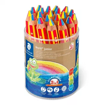 STAEDTLER Noris Junior Spalvotas Pieštukas Raudonas 1403 KP20