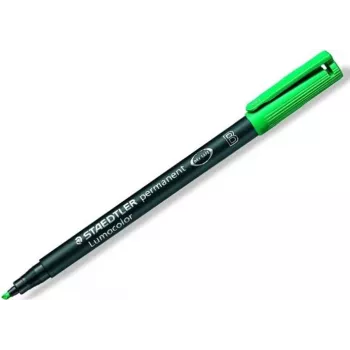 STAEDTLER 314-5 Permanent Marker, Green, Bullet Tip, 2.5 mm, 1 Piece