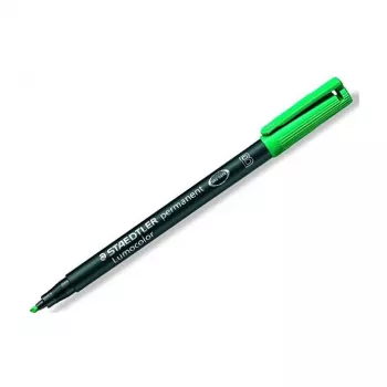 STAEDTLER 314-5 Permanent Marker, Green, Bullet Tip, 2.5 mm, 1 Piece