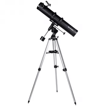 Bresser Galaxia 114/900 EQ SKY Teleskopas su Telefono Laikikliu