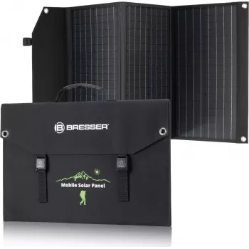 BRESSER Mobile Solar Panel 90W su USB ir DC išėjimais