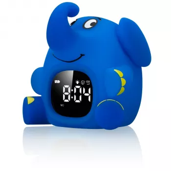 DieMaus žadintuvas dramblys mėlyna/pilka