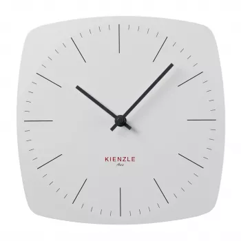 KIENZLE DCF Radio-Controlled Wall Clock Modern 24,8 cm White