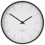 KIENZLE DCF radijo bangomis valdomas modernus sieninis laikrodis 25 cm baltas (14979)