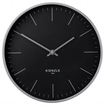 KIENZLE DCF radijo valdomas sieninis laikrodis Modern Anthracite 25 cm