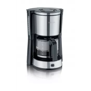 SEVERIN KA 4823 Filtro kavos virimo aparatas sidabrinis/juodas 1.25L 10 puodelių 1000W
