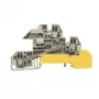 Weidmüller Feed-Through Terminal Block, Beige, 2,5 mm², 24 A, 50 Pieces