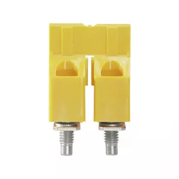 Weidmüller WQV 16/2 Cross-Connector – 50 vnt. – Poliamidas – Geltona – -60 iki 130 °C – V0