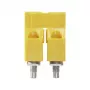 Weidmüller WQV 16/2 Cross-Connector – 50 vnt. – Poliamidas – Geltona – -60 iki 130 °C – V0