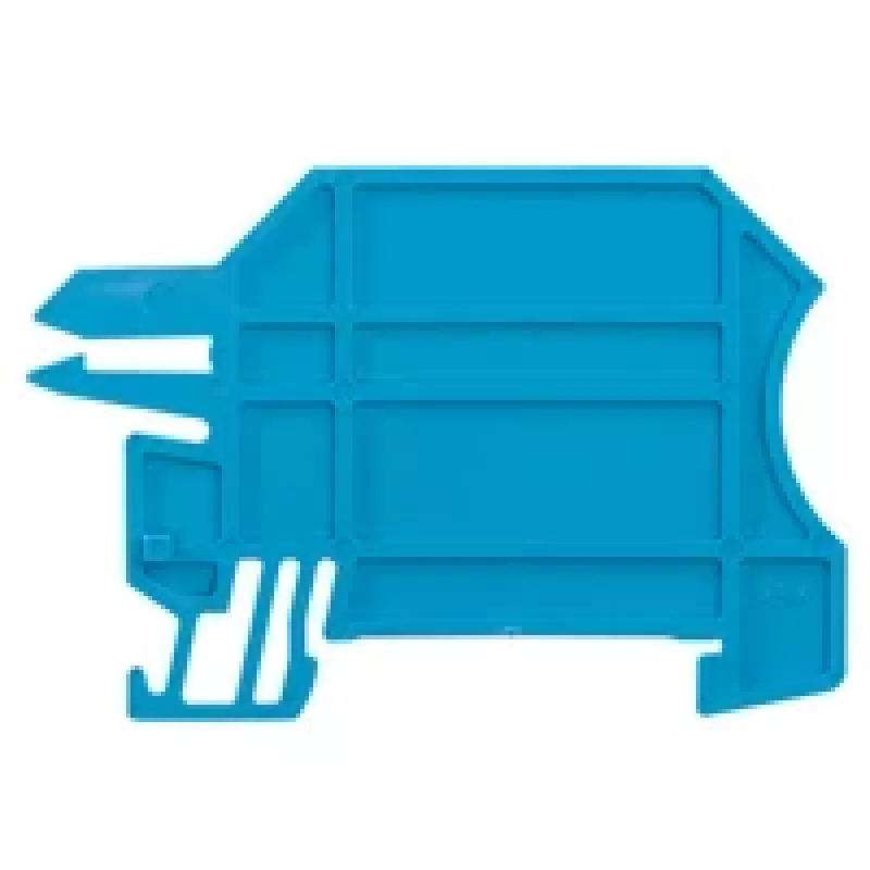 Weidmüller WHP 2.5-35N/10x3 BL Galinė Plokštelė - 20 Vnt. - Wemid - Mėlyna - -50 iki 120 °C - V0