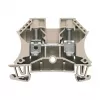 Weidmüller praeinamoji gnybtų jungtis, PUSH IN, 10 mm², 57 A, 1000 V, smėlio spalvos, 50 vnt.