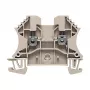Weidmüller W-Series praėjimo gnybtų blokas 2,5 mm², 24 A, 800 V, smėlio spalvos, varžtinis sujungimas, tvirtinimas ant DIN bėgelio, 100 vnt.