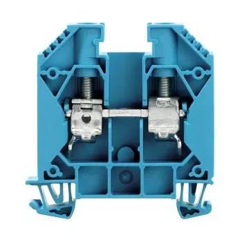 Weidmüller WDU 16 Blue Feed-Through Terminal Block 60x11.9x63mm