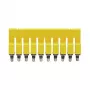 Weidmüller WQV 2.5/10 Cross-Connector, 10 Poles, 2,5 mm², Yellow, Polyamide, 20 Pieces