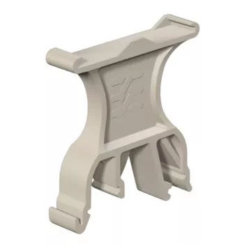 Weidmüller Terminal Block Marker ZB 9,5mm Grey 20-Pack Unprinted