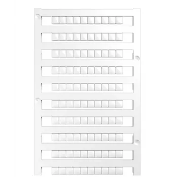 Weidmüller DEK 5/5 MC NE WS Terminal Block Marker - 1000 vnt. - Poliamidas - Baltas - -40 iki 100 °C - V2