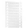 Weidmüller DEK 5/5 MC NE WS Terminal Block Marker - 1000 vnt. - Poliamidas - Baltas - -40 iki 100 °C - V2