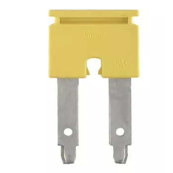 Weidmüller ZQV 16/2 Cross-Connector, 2 poliai, 16 mm², geltona, 25 vnt.
