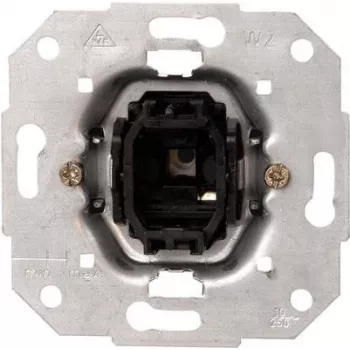 HEINRICH KOPP Series Switch Insert 10A 250V Black Metallic IP20