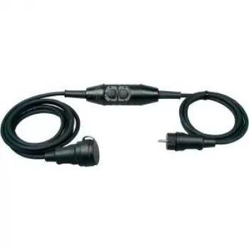 HEINRICH KOPP Power Extension Cable 1.5 m Black with PRCD-S K (1438.0001.5)