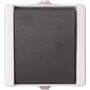 Heinrich Kopp 540656002 Perjungiklis, paviršiuje montuojamas, IP44, 10A, 250V, juodas/baltas, termoplastikas, Paris dizainas