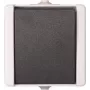 Heinrich Kopp Paris Push-Button Switch, Black & White, Thermoplastic, IP44, 250 V, 10 A