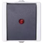 HEINRICH KOPP Control Switch Surface-Mounted Damp-Proof proAQA Grey 10A 250V IP44