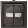 Heinrich Kopp APWG Blue Electric 5615.1500.5 Jalousieschalter Anthracite