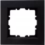 Heinrich Kopp HK07 Cover Frame 1-Gang Matte Black