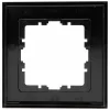 Heinrich Kopp HK07 Cover Frame 1-Gang Matte Black