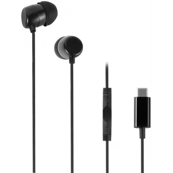 Vivanco Stereo USB-C In-Ear Ausinės, Juodos (61752)