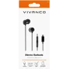 Vivanco Stereo USB-C In-Ear Ausinės, Juodos (61752)