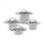 Fissler San Francisco 4 dalių puodų rinkinys