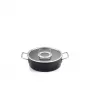 Fissler Adamant CA 24cm Casserole with Glass Lid, 4.2L, Induction Compatible, Non-Stick, Made in Germany