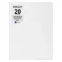 PAGNA Office Display Book DIN A4 20 Kišenės Balta
