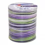 C.E. PATTBERG Rafijos dovanų kaspinas matinis violetinis/žalias/baltas 3.0 mm x 50.0 m