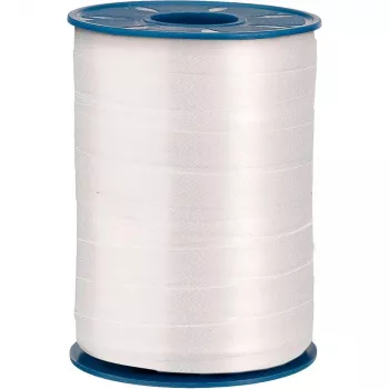 C.E. Pattberg dovanų juostelė AMERICA matinė balta 10,0 mm x 250,0 m