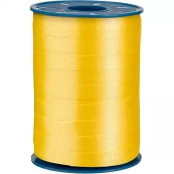 C.E. PATTBERG AMERICA Matte Yellow Gift Ribbon 10 mm x 250 m