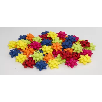 C.E. Pattberg Matte Multicolor Gift Bows 10 mm x 0,95 m (12-Pack)